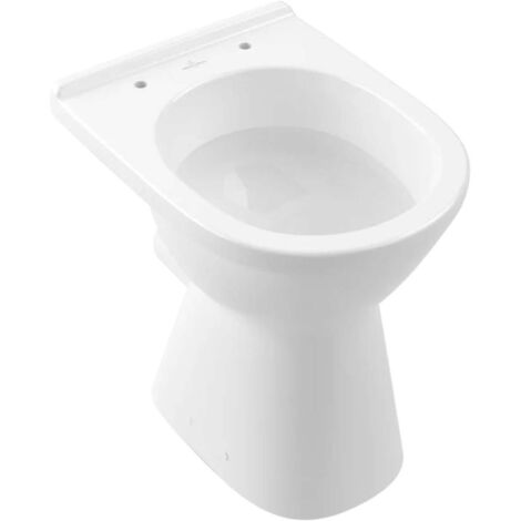 VB Tiefspül-WC spülrandlos ViCare 360x490mm Oval Weiß Alpin