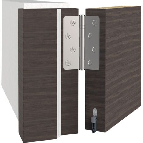 Türdichtung Schall-Ex L-8/30 WS 1-s.L.833mm B.8mm Alu.silber silber HLT L/R (1/5)