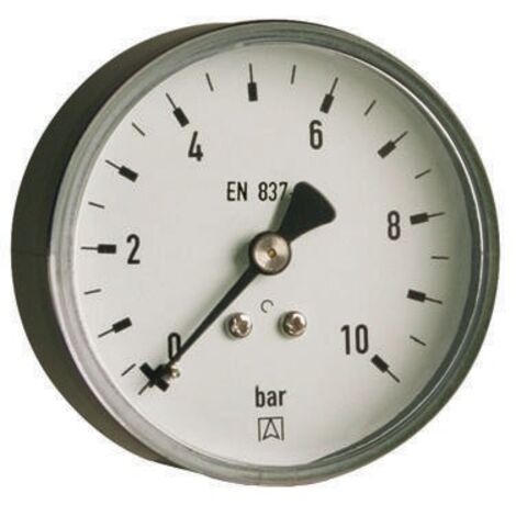 Rohrfedermanometer RF 63 0/16bar G1/4B m.PTFE ax Kl.2,5