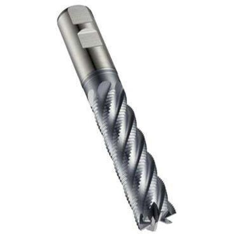 Schaftfräser C492 DIN 844 L D.30mm Schneiden-L.90mm HSS-E-PM ALCRONA 35Grad Z.6 (1/4)