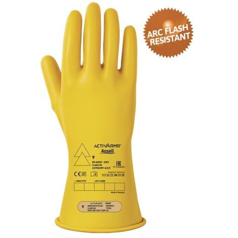 Elektrikerschutzhandschuh ActivArmr® RIG0011Y Gr.10 gelb