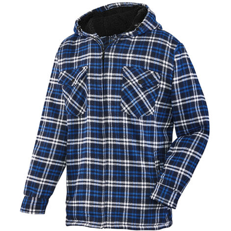 Thermohemd WILLISTON Gr.M blau/weiß (1/4)