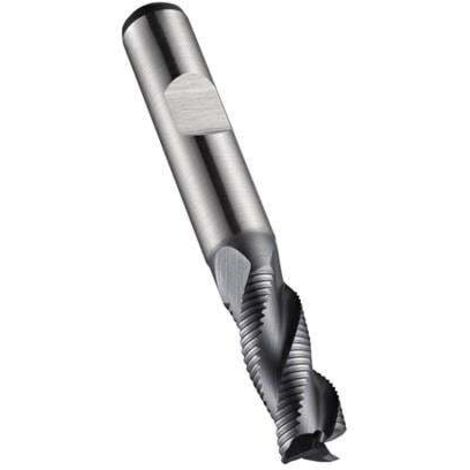 Schaftfräser C922 DIN 844 K D.6mm Schneiden-L.13mm HSS-E-PM ALCRONA 35Grad Z.3 (1/5)