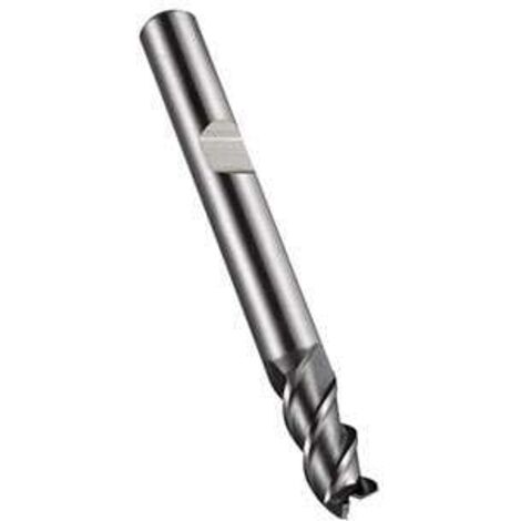 Schaftfräser C907 DIN 844 K D.3mm Schneiden-L.8mm HSS-E-PM ALCRONA 45Grad Z.3 (1/5)
