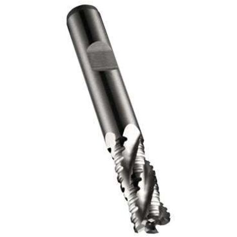 Schaftfräser C400 DIN 844 K D.10mm Gesamt-L.72mm Schneiden-L.22mm HSS-E Blank (1/5)