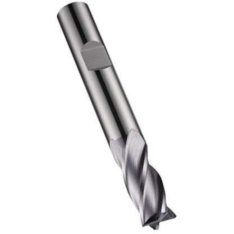 Schaftfräser S944 D.6mm Gesamt-L.57mm Schneiden-L.19mm HM TiAlN 30Grad Z.4 (1/4)