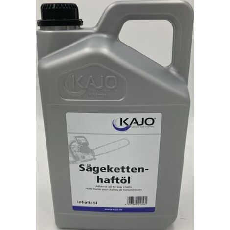 Sägekettenhaftöl 75-95 mm²/s (bei 40GradC) 5l Kanister KAJO (1/3)