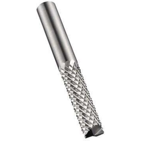 Schaftfräser P844 D.6mm Gesamt-L.63mm Schneiden-L.19mm HM Blank Diamant (1/4)