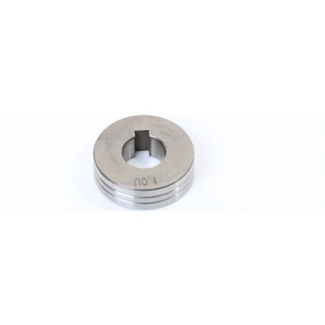 ELMAG Vorschubrolle 1,0/1,2 mm, CPTX-I 400-500 2W (AØ 36mm/IØ 15mm, 11mm breit), f. Alu, HA HALBRUNDNUT, für Serie CPTX-I 400 2W, CPTX-I 500 2W (1/2)