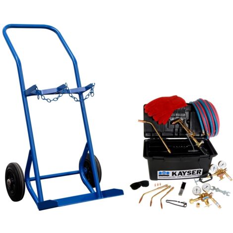 ELMAG AUTOGEN-Komplett-Set - ohne Gasflaschen Montagebox KE 17/5m - Set / 10 l (1/2)