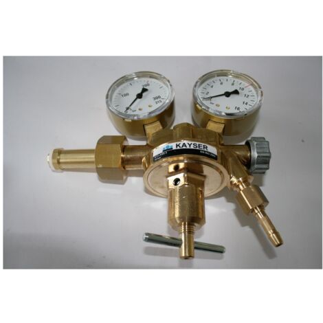 ELMAG Druckregler Stickstoff, mit 2 Man. Ø 63mm, Arbeitsdruck regelbar 0-10 bar (1/2)