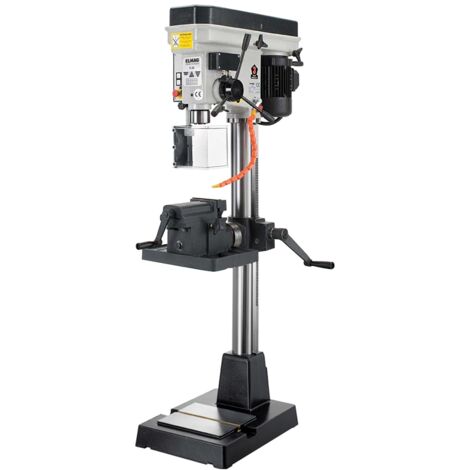ELMAG PREMIUM Highspeed-Säulenbohrmaschine Modell V25E PGM inkl. schwenkbarem Schraubstocktisch (1/3)