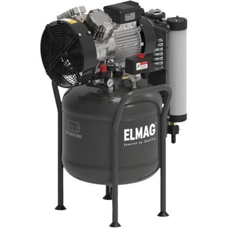 ELMAG Dentalkompressor 350/8/50W - stehend, EXTREME 2D 50L 2,00CV (inkl. Adsorptionstrockner)