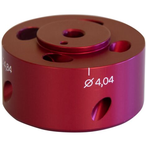 ELMAG Spezial-Schleifkopf rot zu TURBO-SHARP X, für Elektrodendurchm. 1,0/4,0/4,8 & 6,0 mm (1/2)