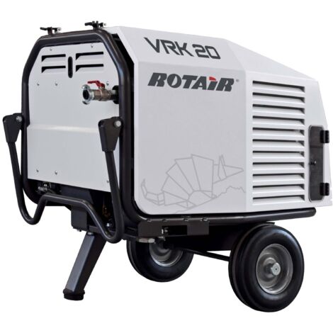 ELMAG Mobiler Baustellenkompressor ROTAIR VRK 16 AE - 8 bar mit HONDA-Motor GX 630