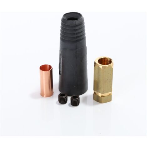 ELMAG SK-Buchse/Kupplung, schwarz, 50/70/95mm², für Zapfen-Ø 13 mm, 60% ED @ 500A (1/2)