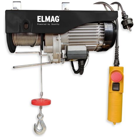 ELMAG Elektroseilwinde ESW 999 500/999 kg inkl. Umlenkrolle (1/2)