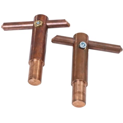 CU-Elektrodenarme inkl. Ø 12mm Elektroden, L=125mm (1/2)
