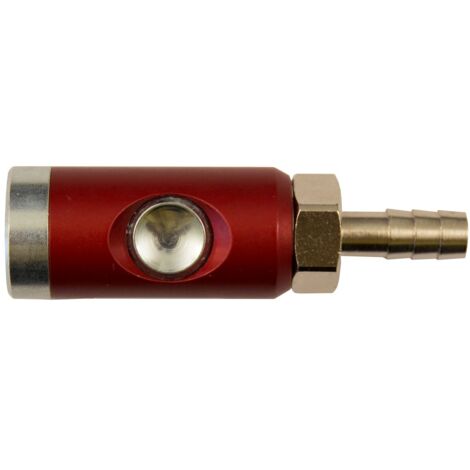 ELMAG Sicherheitskupplung S 6 mm, mit Druckknopf und Drehgelenk DN 7,4 (1/3)