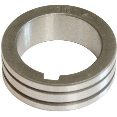 ELMAG Vorschubrolle 1,0/1,2 mm, DMS250-400, (AØ 30mm/IØ 22mm, 10mm breit), f. Alu, HAHALBRUNDNUT, Serie PROFI-MIG 272/274/301/302/304/354, DIGI (1/2)