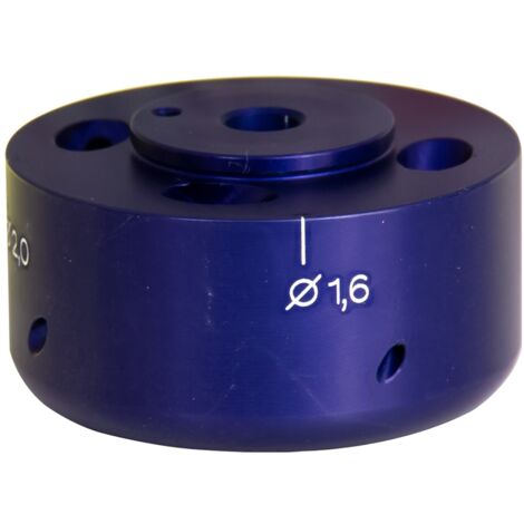 ELMAG Standard-Schleifkopf blau zu TURBO-SHARP X, für Elektrodendurchm. 1,6/2,0/2,4 & 3,2 mm (1/2)