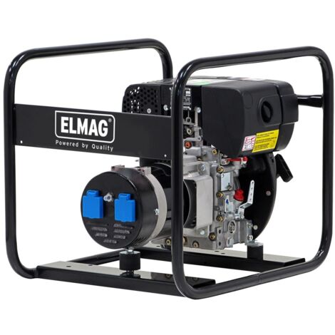 ELMAG Stromerzeuger SED 3000W-AVR, mit HATZ-Motor 1B20 und AVR-Regelung
