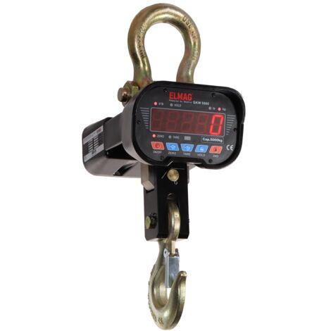 ELMAG Kranwaage GKW 5000 mit Digitalanzeige & Fernbedienung (1/2)