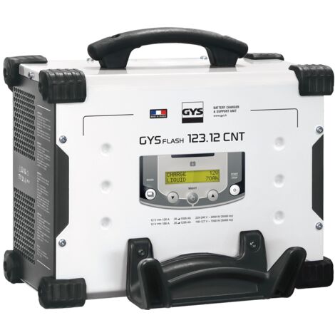 Automatisches Ladegerät 12 V., GYSFLASH 123.12 CNT FV (025677) (1/4)