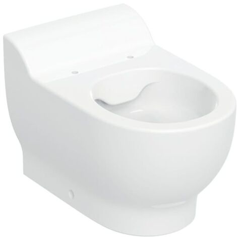 Geberit Bambini Stand-WC für Kinder, Tiefspüler Rimfree, Höhe 30cm, Weiß