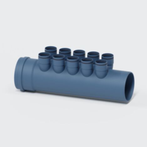 Poloplast POLO-KWL Lüftungsverteiler DN 200 10x75 kompakt 03585
