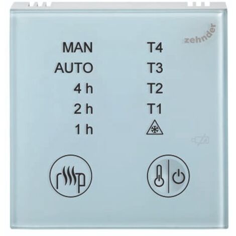 Zehnder Group Deutschland Zehnder Funk-Raumtemp.-Regelung Modell 1 für Heizstab WIVAR II, weß 895351