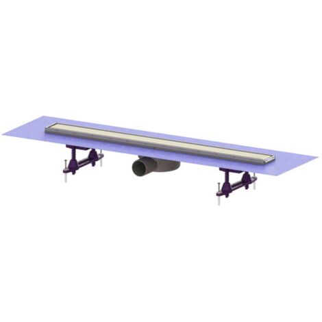Kessel AG KESSEL-Duschrinne Linearis Compact L: 750, mit befestigter Dichtmanschette 45600.63M