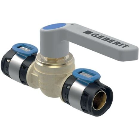 FlowFit Kugelhahn mit Bet.-Hebel SiBr d16, ÜA (1/3)