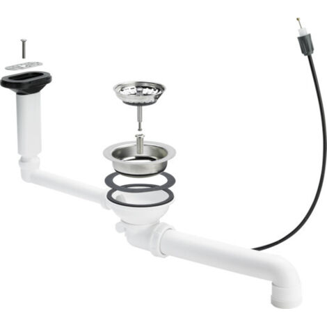 Viega Ablaufventilset 7139 163 in Kunststoff weiß