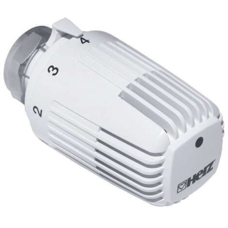 Herz Thermostatkopf Thermostat ohne Nullstellung, Überwurfmutter 28x1,5 (für Herz Ventile) 1726006