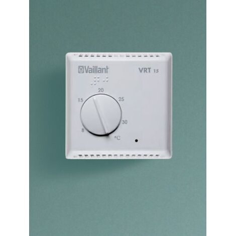 Vaillant VAILLANT Raumthermostat VRT 15 ohne Schaltuhr, für 2-Punktregelung 306777