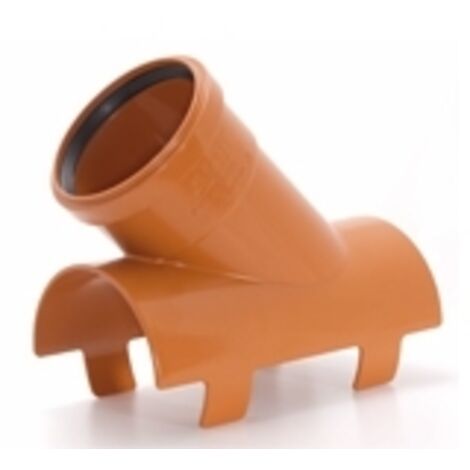 airfit Klebe-Clips-Abzweig 45 GradDN 110x90mm aus PVC-U
