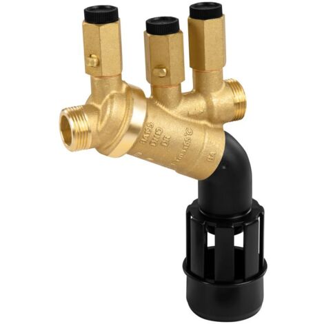 Resideo Systemtrenner BA195 BA, entzinkungsbeständiges Messing, E R 3/8"