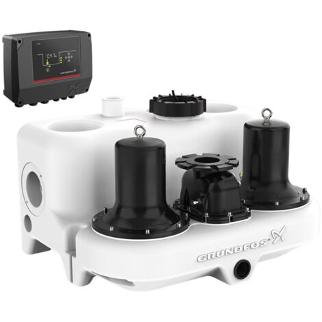 Grundfos Fäkalienhebeanlage Multilift MD.12.3.4, 509x722x868mm 3x400V 1,5kW, 1430/min max. Förderhöhe 8,5m