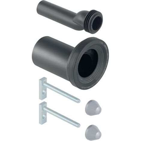 Geberit WWC-Anschlussgarnitur 405012001 25 mm etagiert mit Gewindestangen, Durchmesser 110