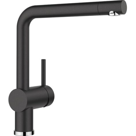 Linus Armatur Silgranit-Look anthrazit hochdruck