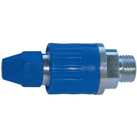 Regulierbare Luftspardüse, Alu, blau (1/2)