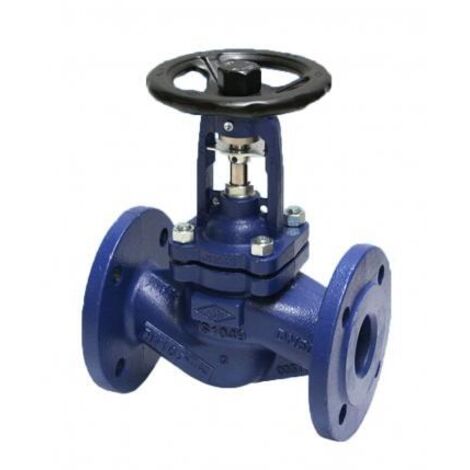 Ari-Armaturen Faltenbalg-Absperrventil DN100 PN16 PN16 Geh.: EN-JL1040, max.300°C, mit HR 120460100011