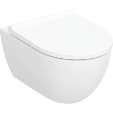 Geberit Acanto Set WWC-T TurboFlush weiß geschlossene Form, EFF3, mit Sitz 502718001