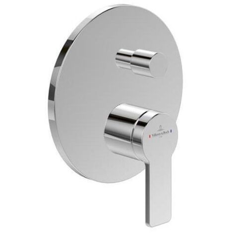VB Unterputz-Einhebel-Armatur Architectura 170x170x42mm Chrom (1/3)