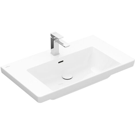 VB Schrankwaschtisch Subway 3.0 4A7080 800x470x165mm Rechteck Weiß Alpin (1/5)