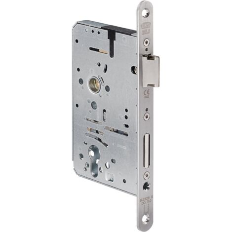Panik-Einsteckschloss 2326 Fkt.E rd 24/100/72/9mm DIN L/R VA