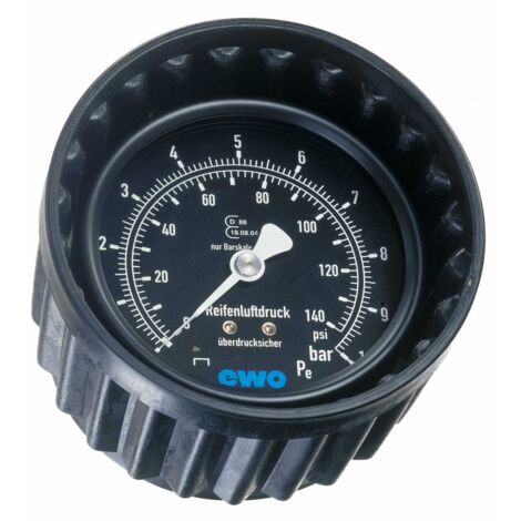 Druckmanometer mit Schutzkappe 0-25 bar (1/2)