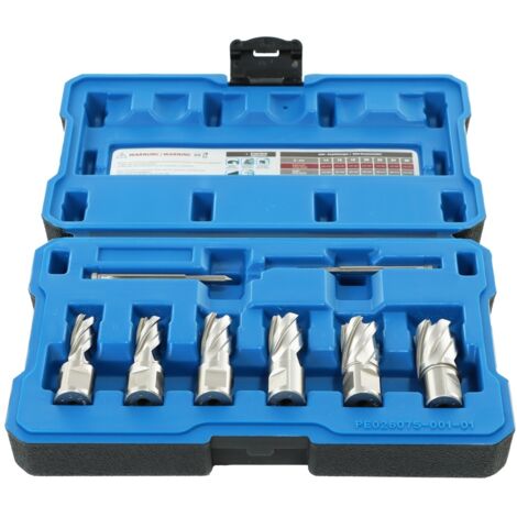 HSS-Kernbohrer-Set, 7-teilig (1/4)