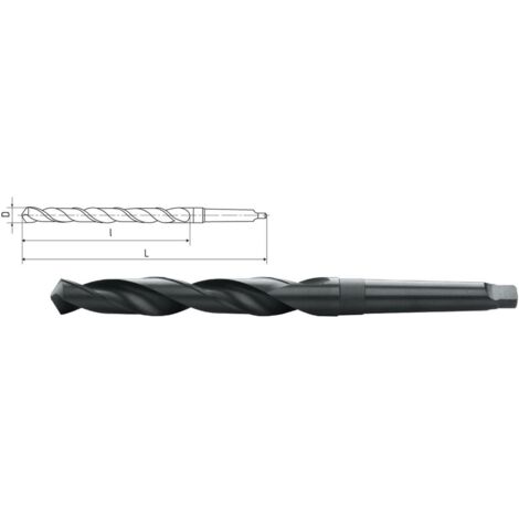 HSS Co5-Spiralbohrer mit Morsekegel DIN 345 (1/2)